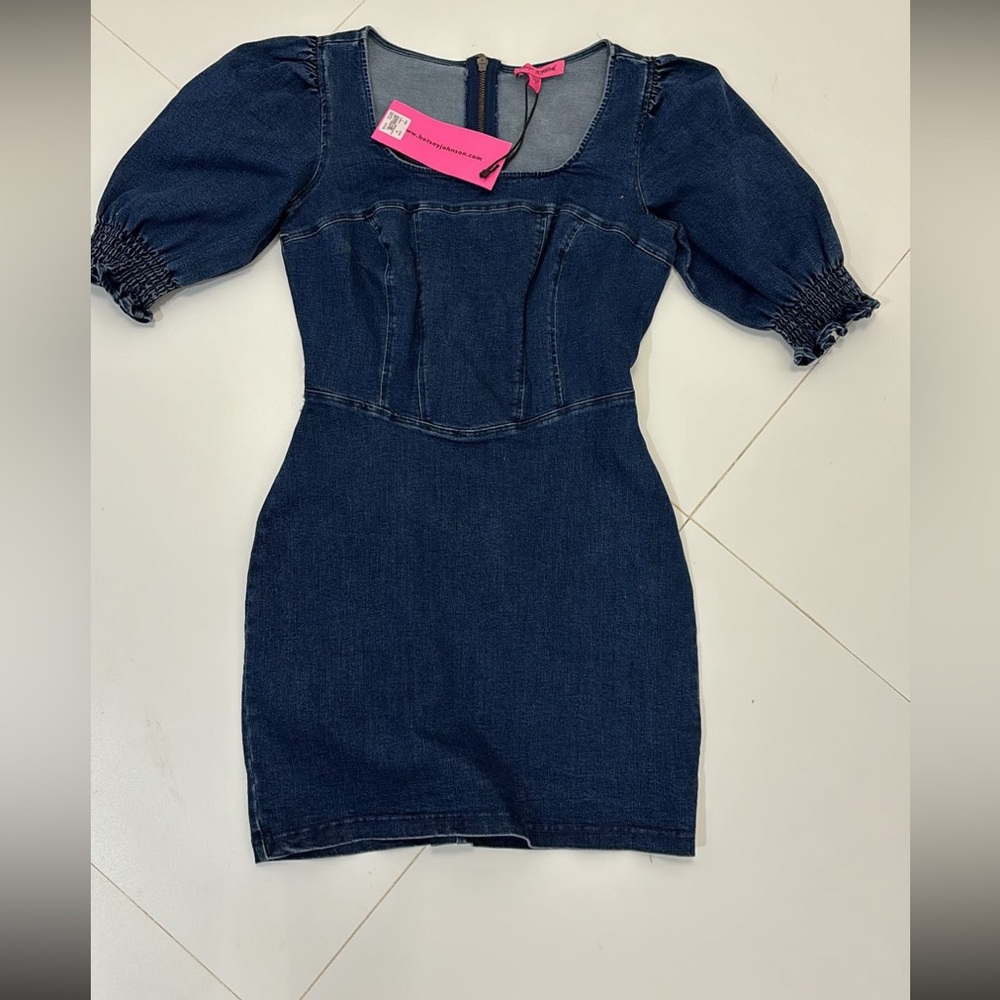 Denim dress